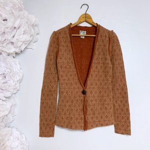 Anthropologie Tabitha felted wool cardigan sweater